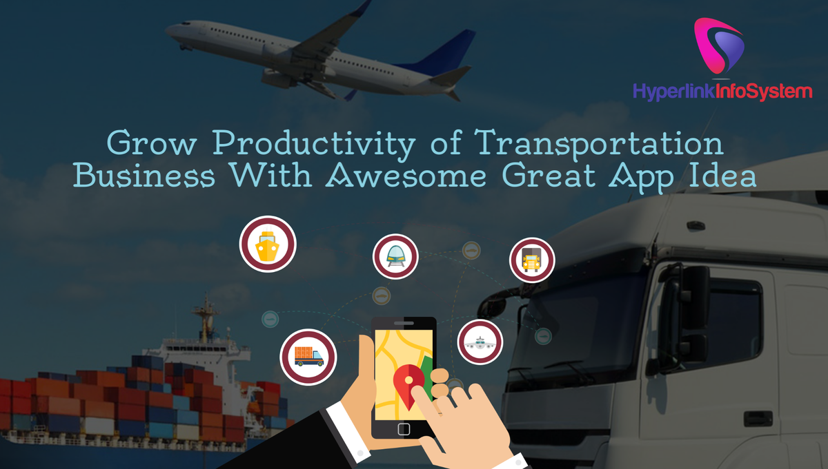 great app idea of transportation business