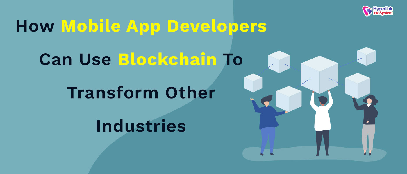 how app developers can use blockchain