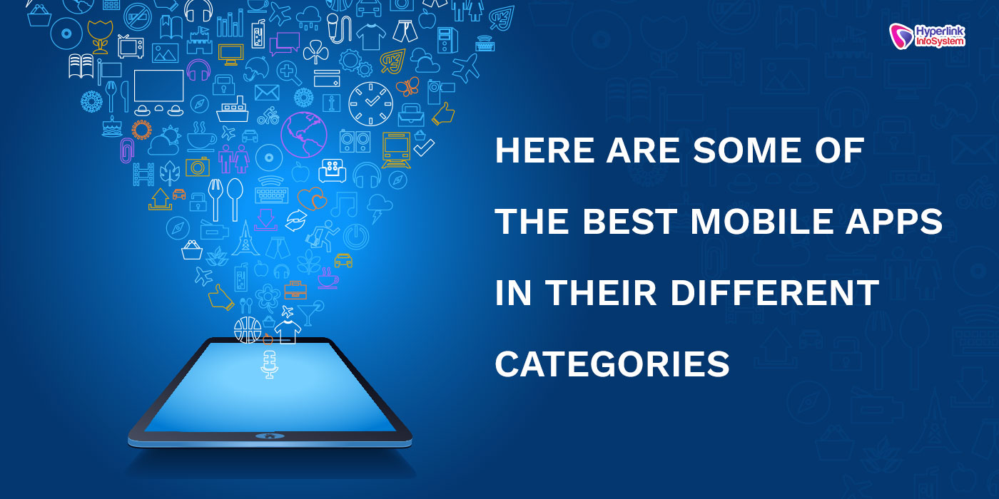 best mobile apps in different categories