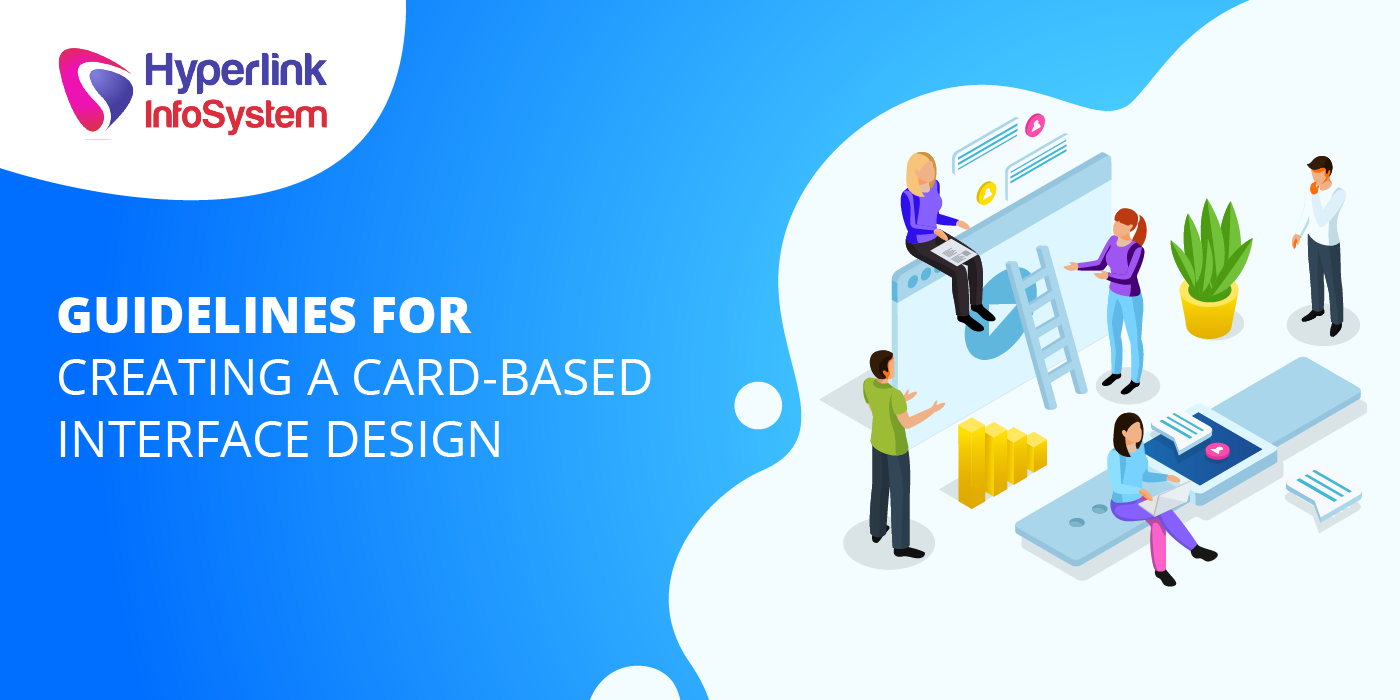 creating a card-based interface design