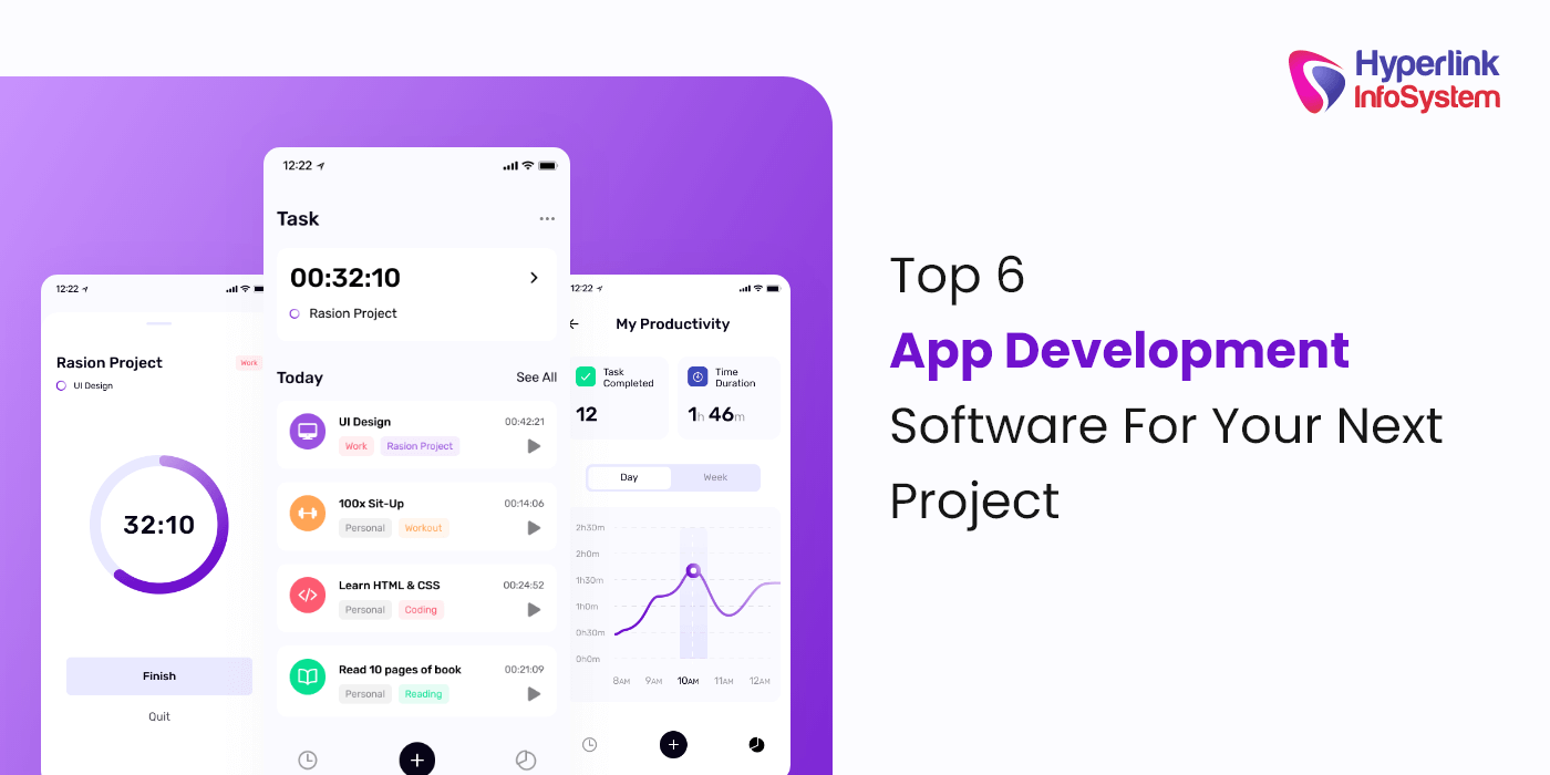 top 6 app development software for your next project