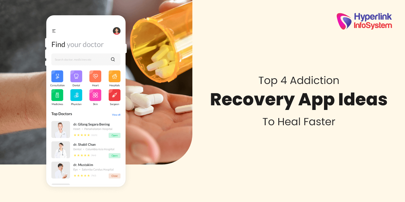 top 4 addiction recovery app ideas to heal faster