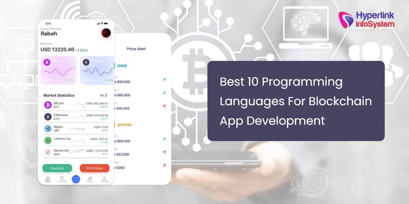 best 10 programming languages for blockchain app development