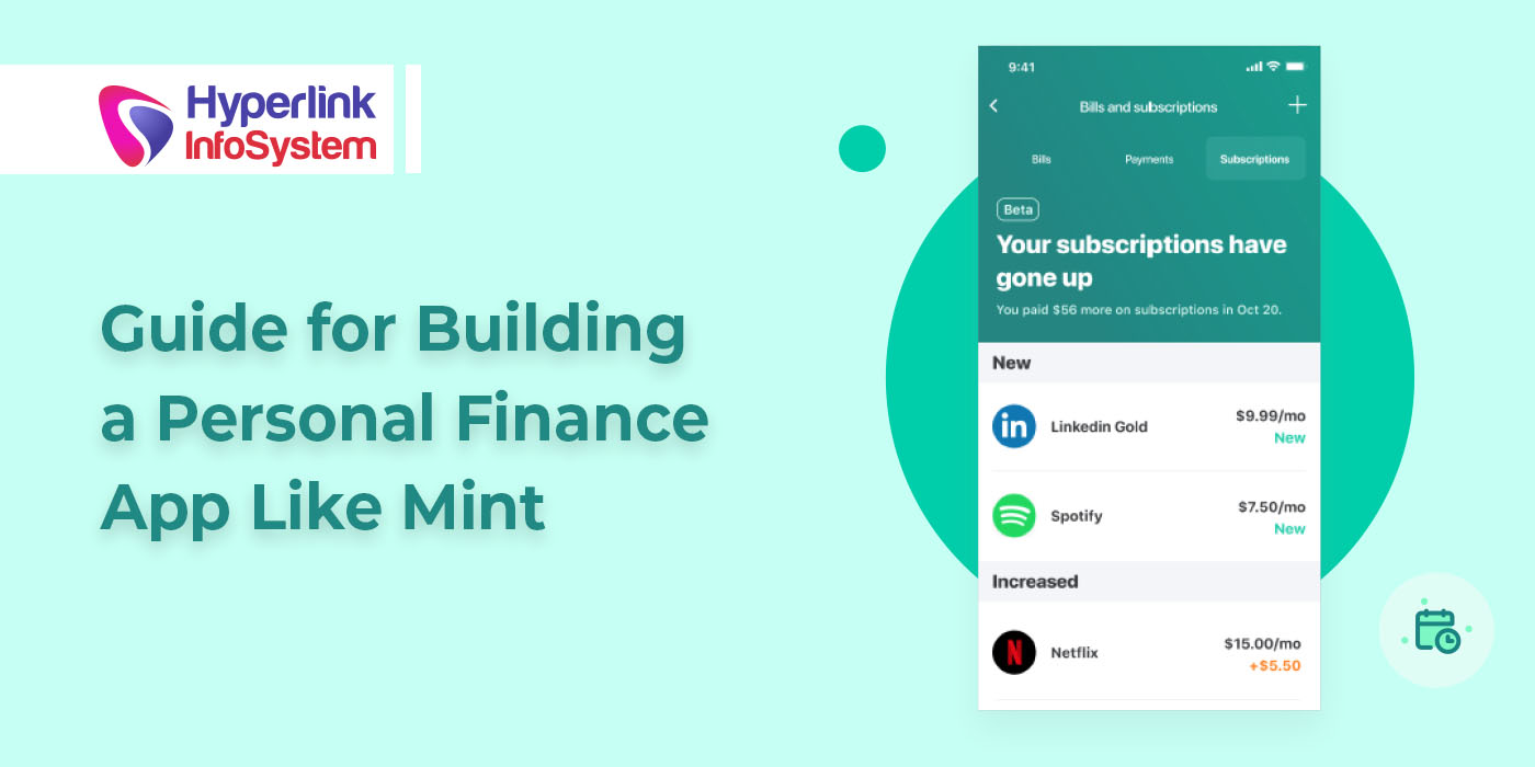 guide for building a personal finance app like mint