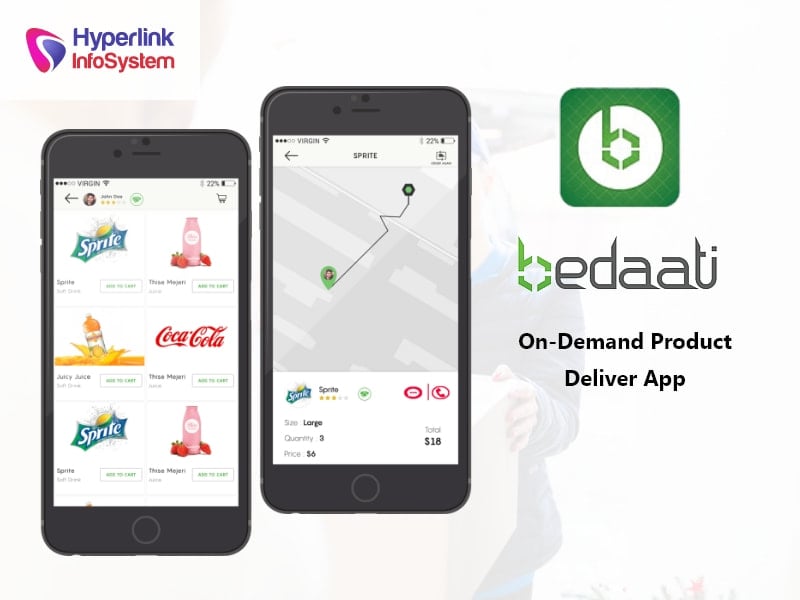 bedaati: on-demand product deliver app