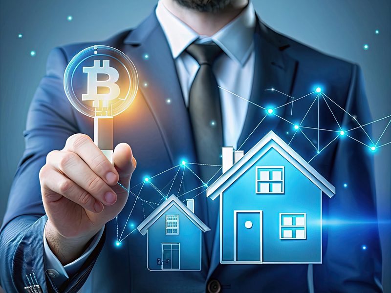 reduce real estate transaction costs by 35 percent using smart contracts on blockchain