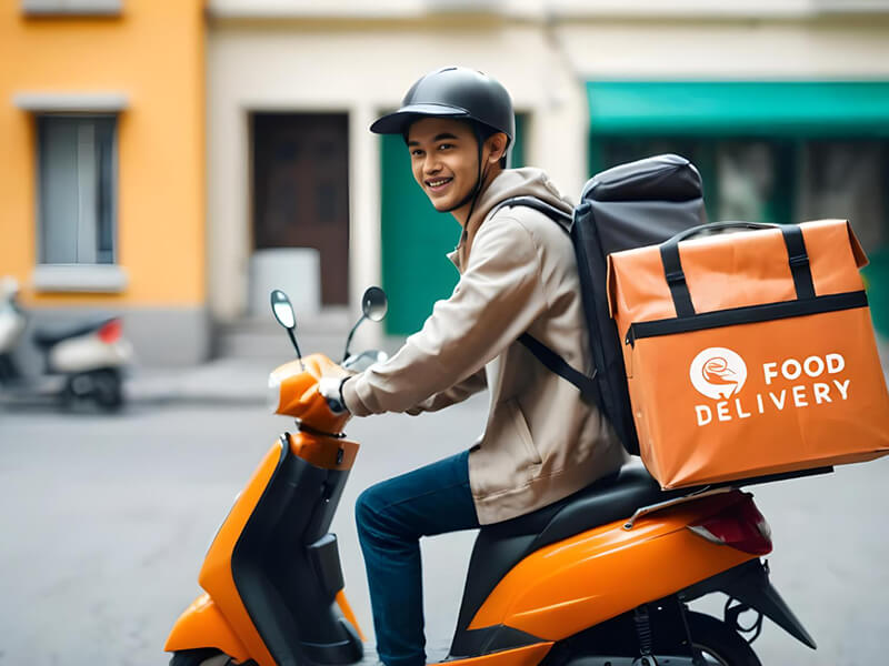 ci/cd pipeline implementation for an online food delivery application