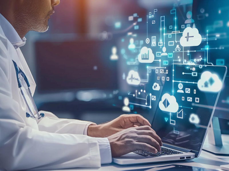 cloud-integrated healthcare web platform for real-time data access