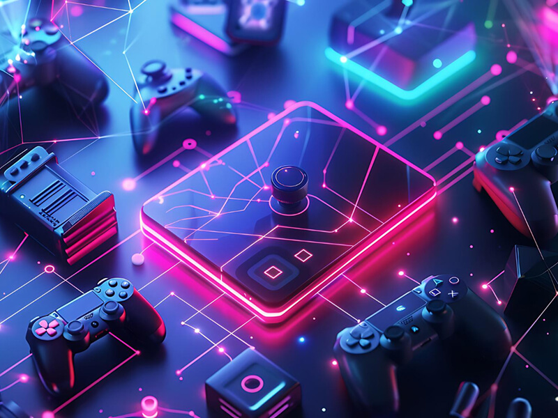 decentralized gaming ecosystem with play-to-earn model integration