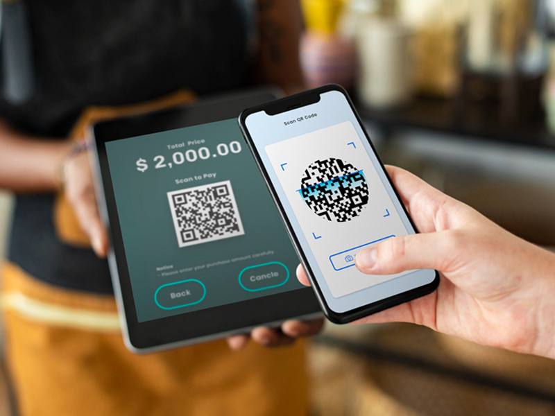 digital banking mobile app with biometric authentication