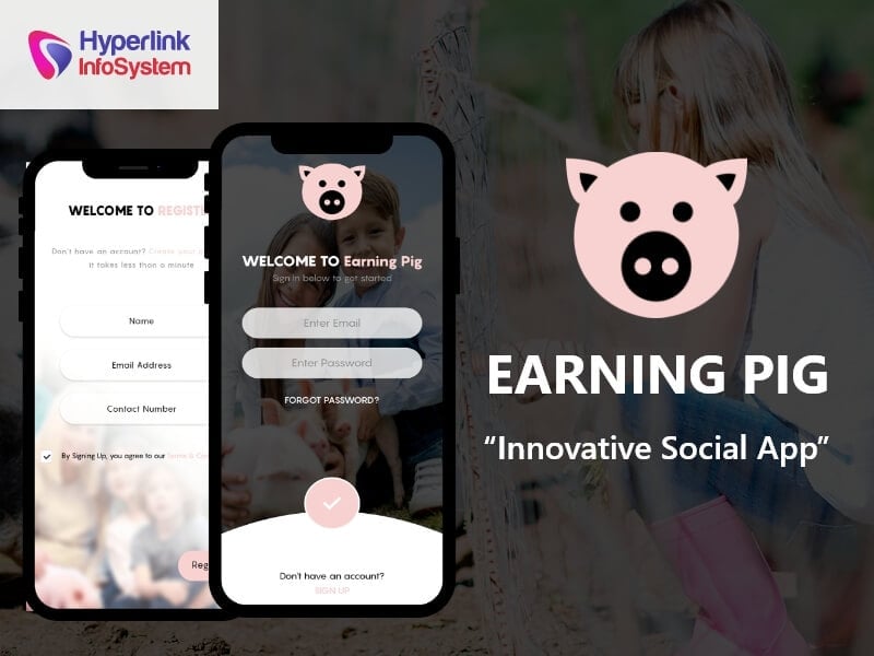 earning pig – innovative social app