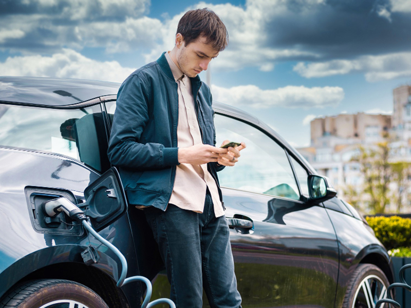 ev charging station management application for smart cities