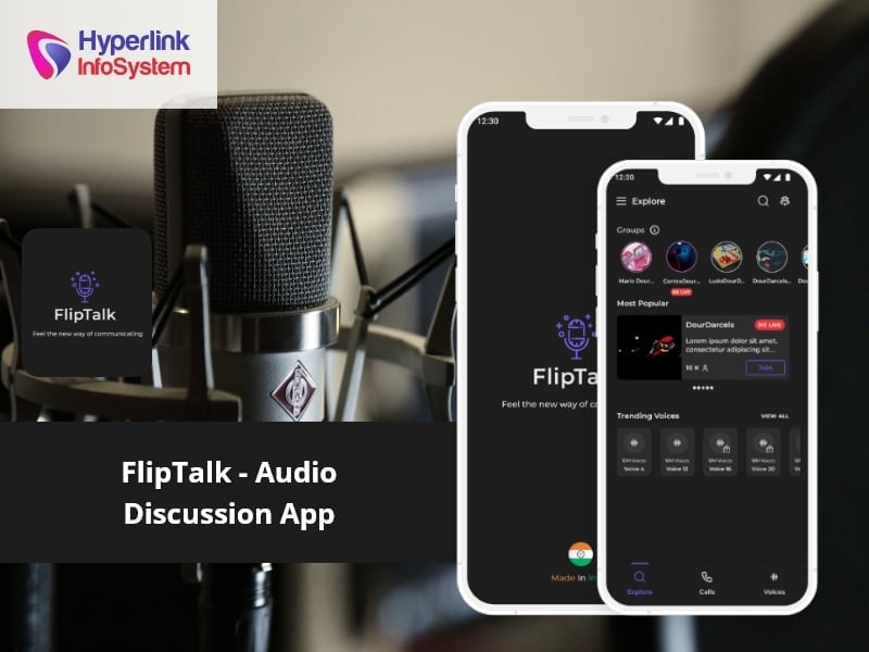 fliptalk - audio discussion app