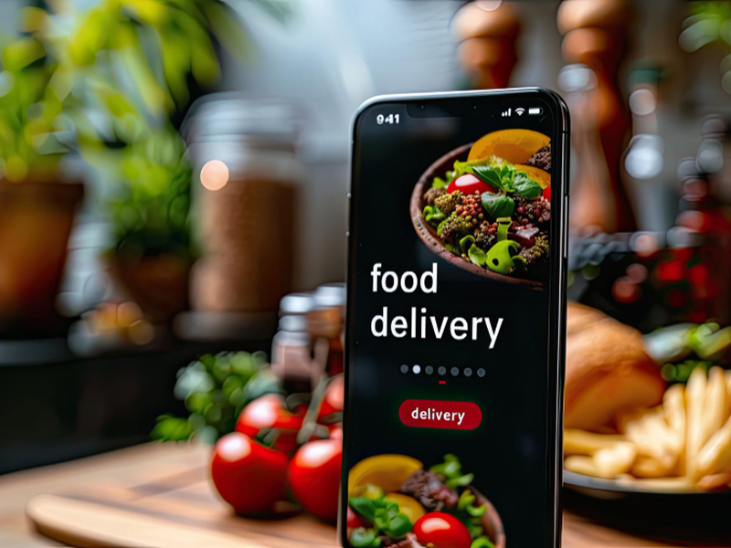 restaurant chain increases online orders with food delivery mobile app