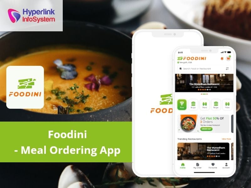 foodini - meal ordering app
