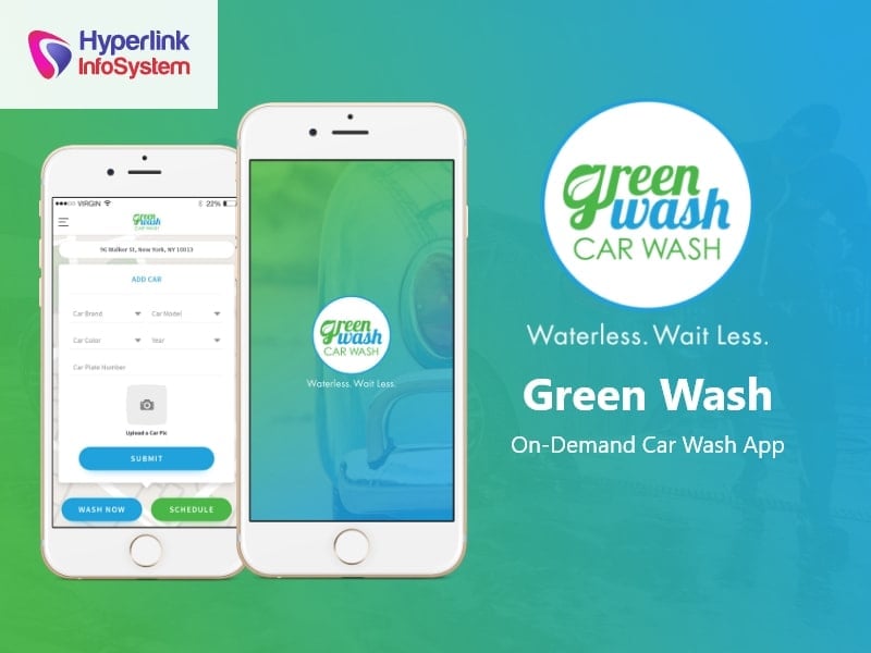 green wash – on-demand car wash app
