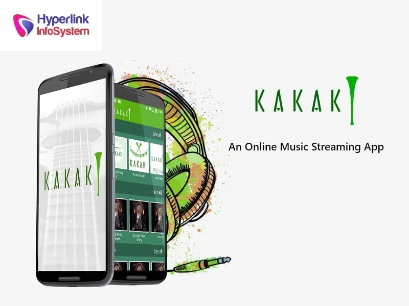 kakaki – an online music streaming app