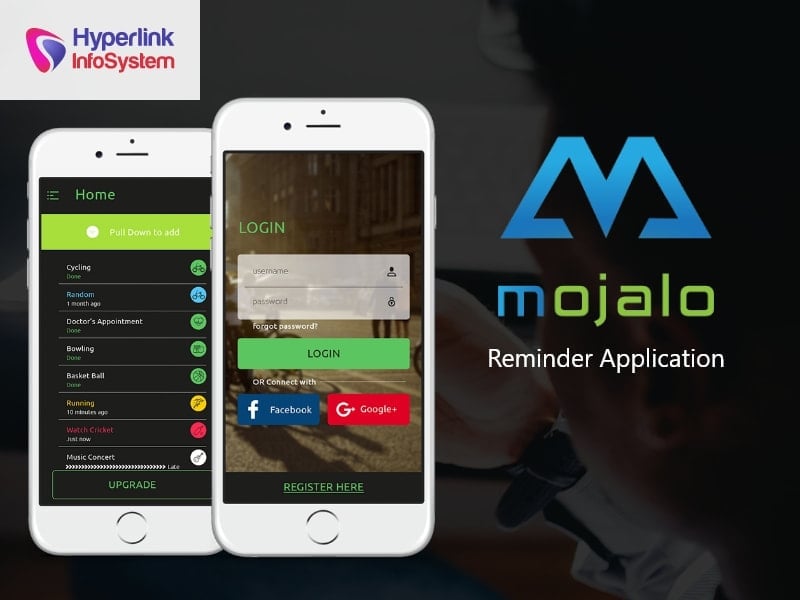 mojalo – reminder application