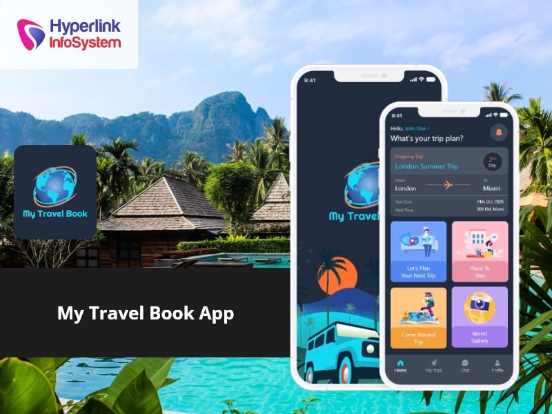 my travel book app