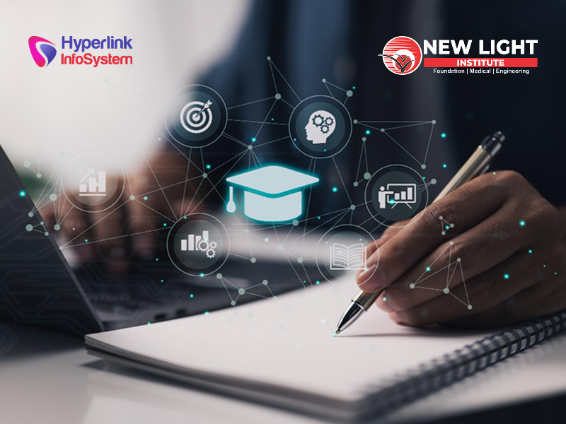 new light institute - coaching management, online testing & erp platform