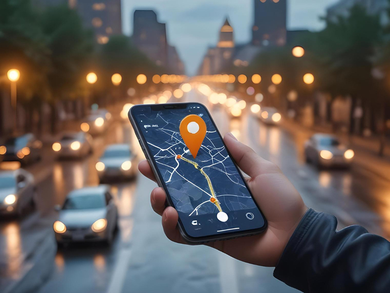 ride-sharing app development with real-time gps tracking