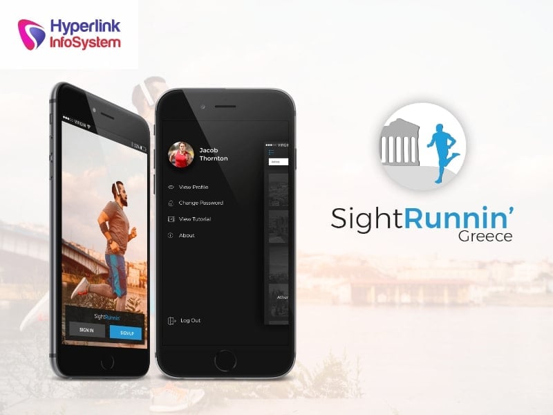 sightrunnin' greece: travel and fitness app