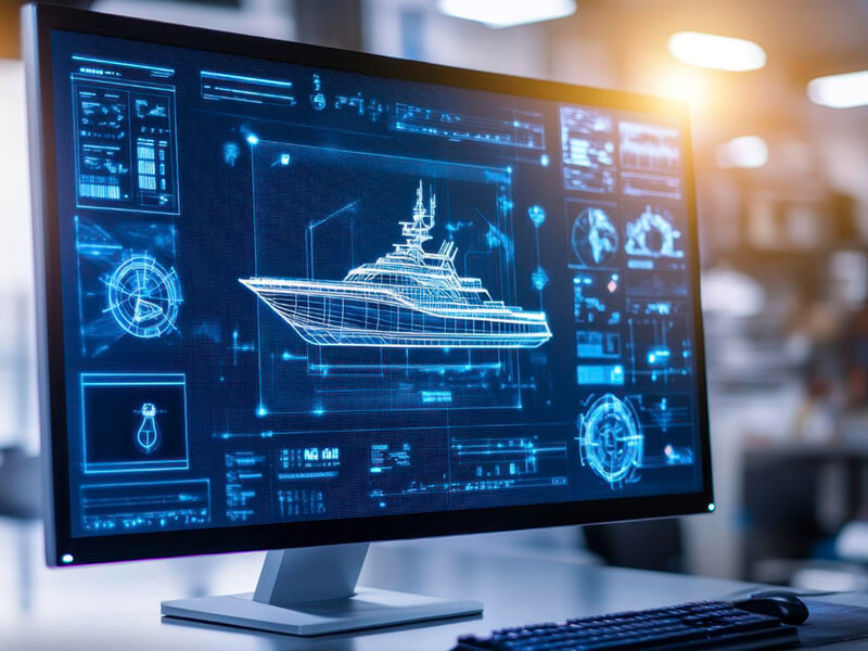 smart yacht monitoring & control system