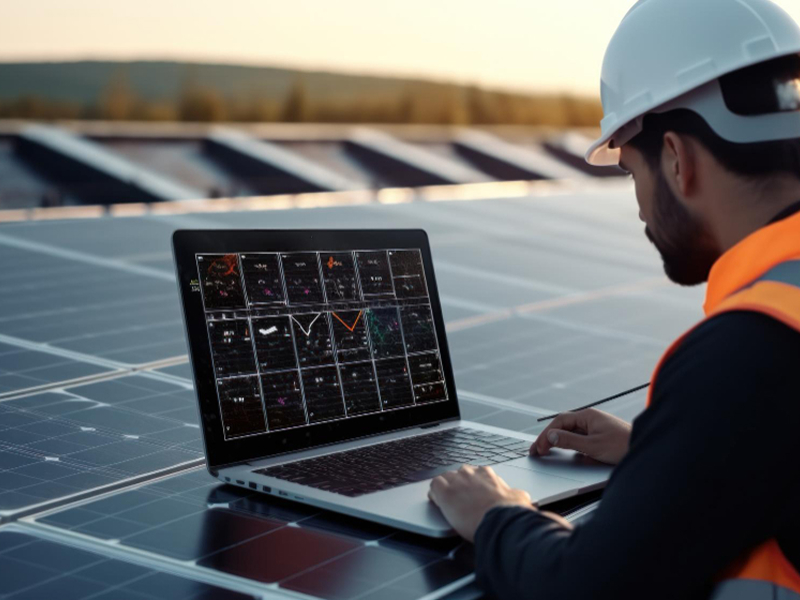 solar panel maintenance and fault detection system