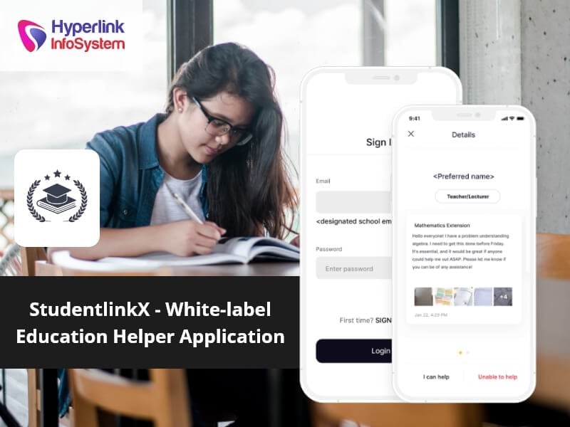studentlinkx - white-label education helper app
