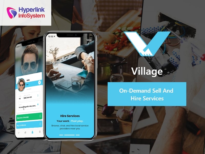 village - on-demand sell and hire services