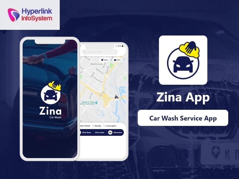 zina app: on-demand car wash service