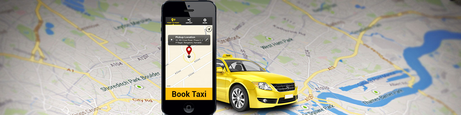 taxi booking mobile app
