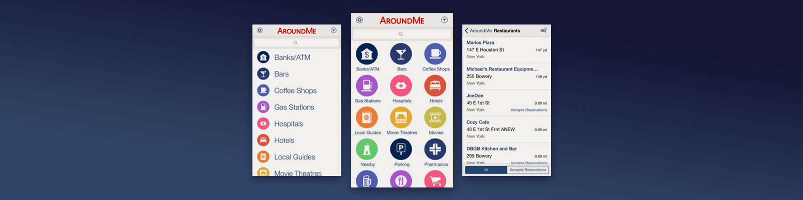 app like around me social networking app