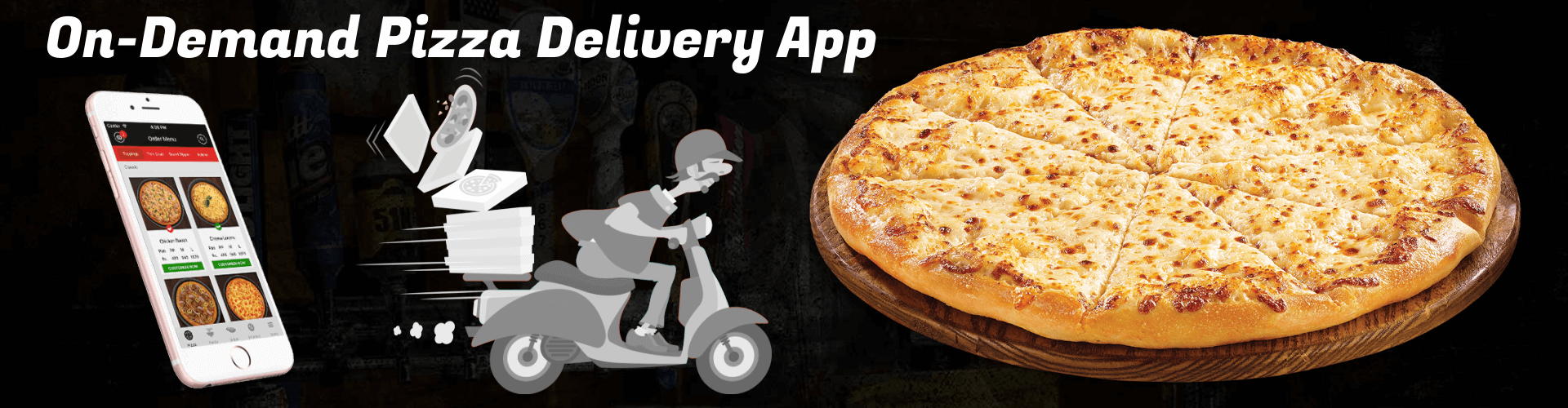 on demand pizza delivery app