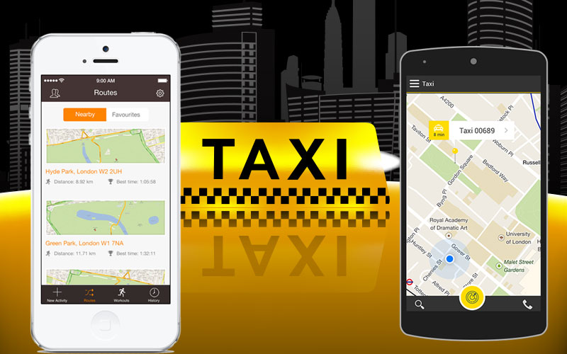 taxi app development