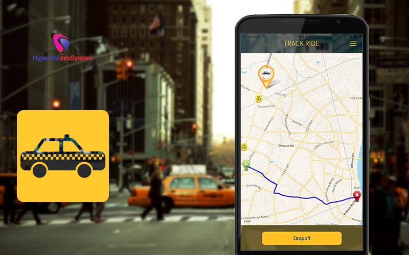 taxi booking app development