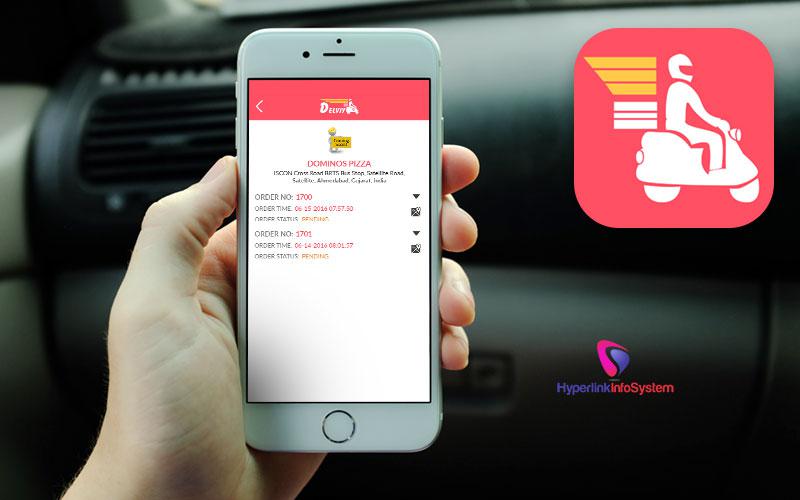 food delivery app development
