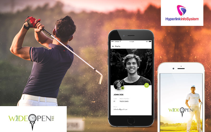 online golf booking application