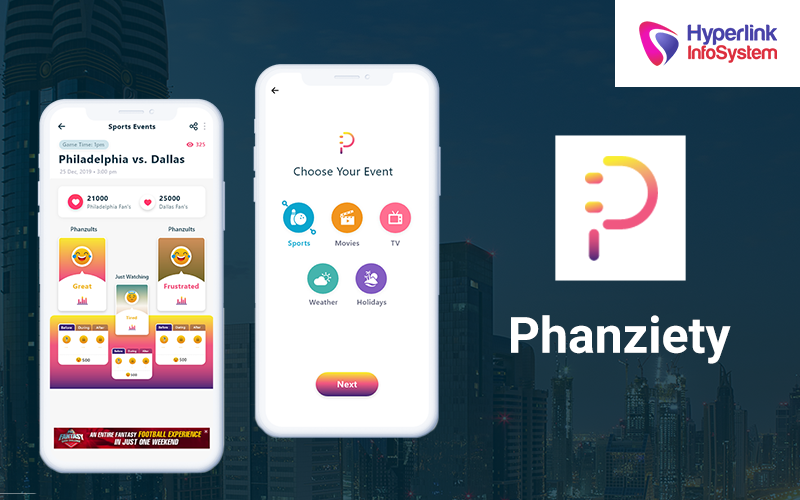 phanziety social app development