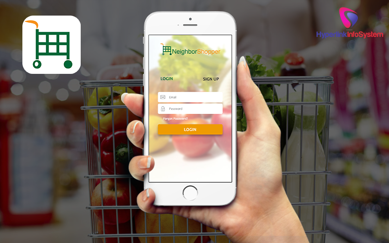 on-demand grocery delivery app