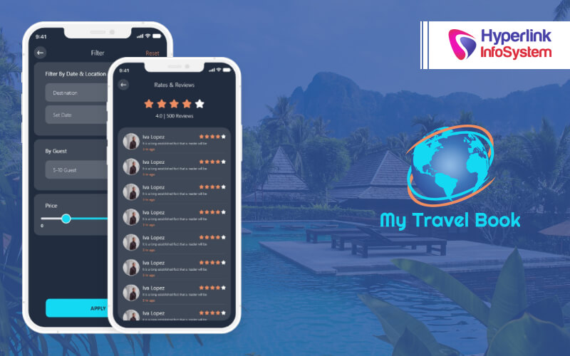 my travelbook app