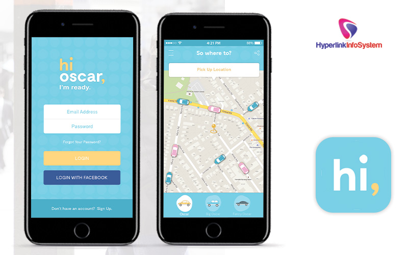 taxi app development