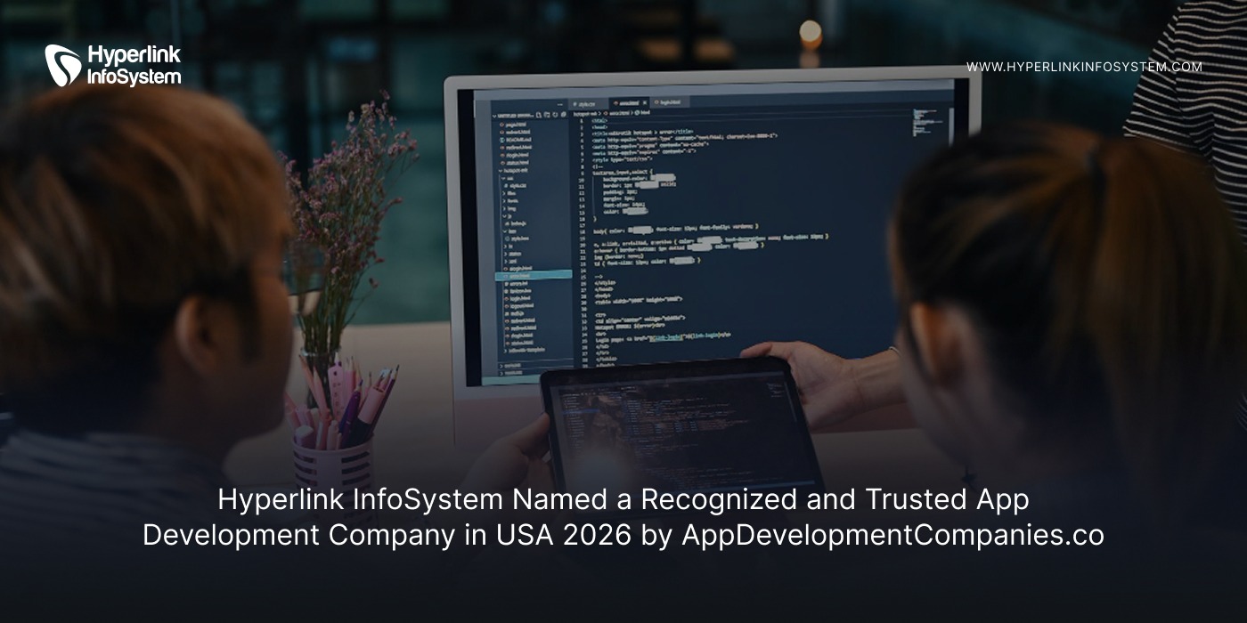 hyperlink infosystem named a recognized and trusted app development company in usa 2026