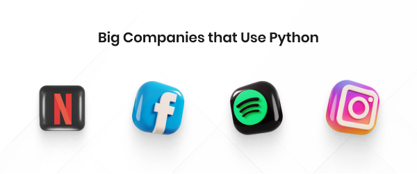 big companies that use python