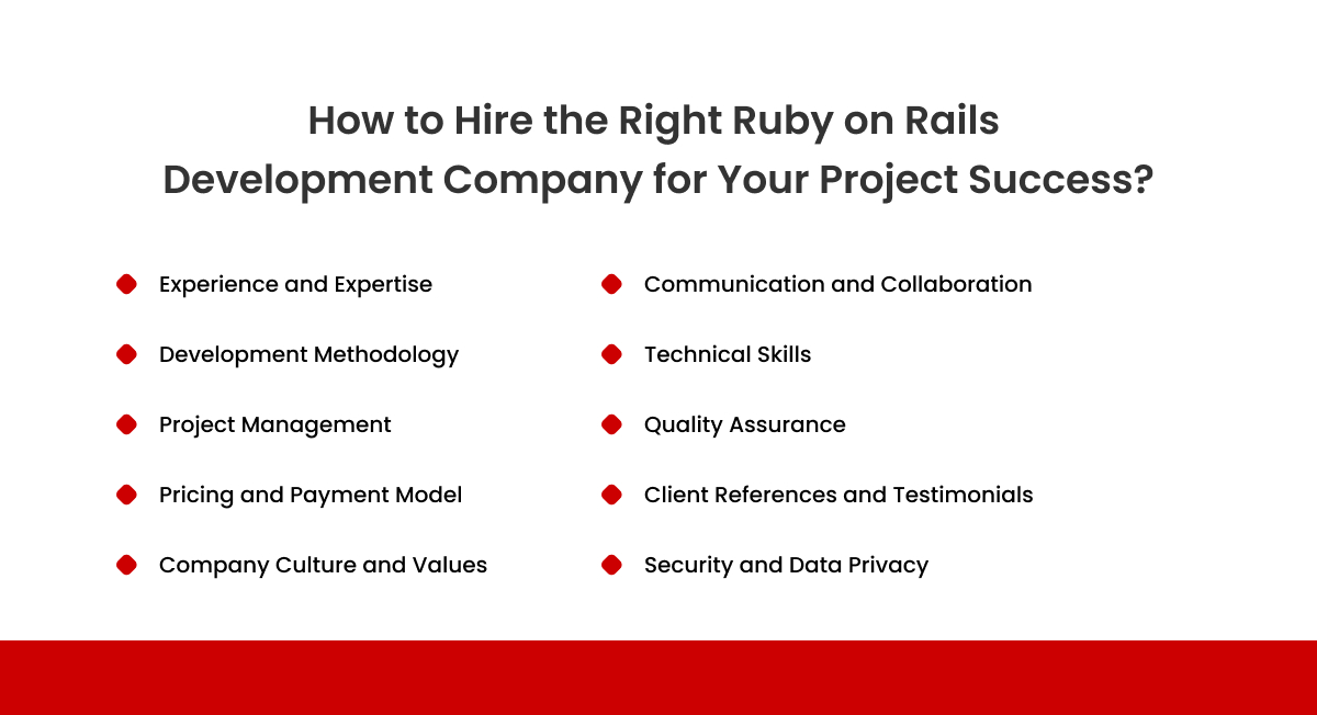 how to hire right ruby on rails development company