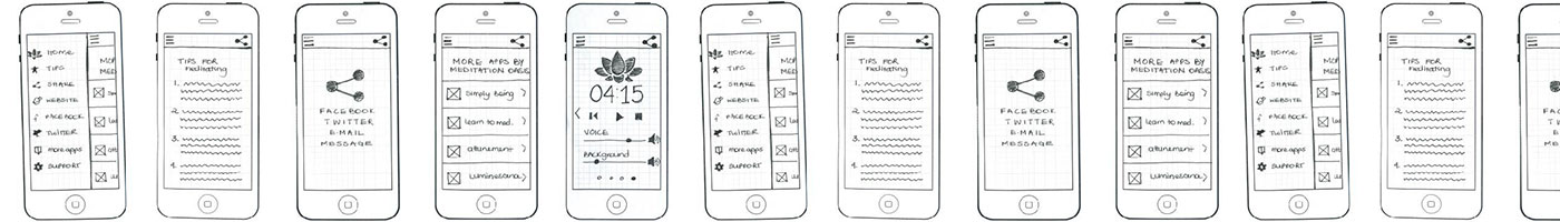 sketch your app design