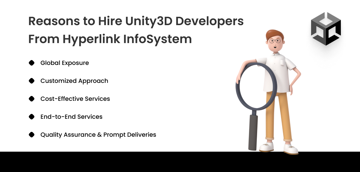 reasons to hire unity3d developers from hyperlink infosystem