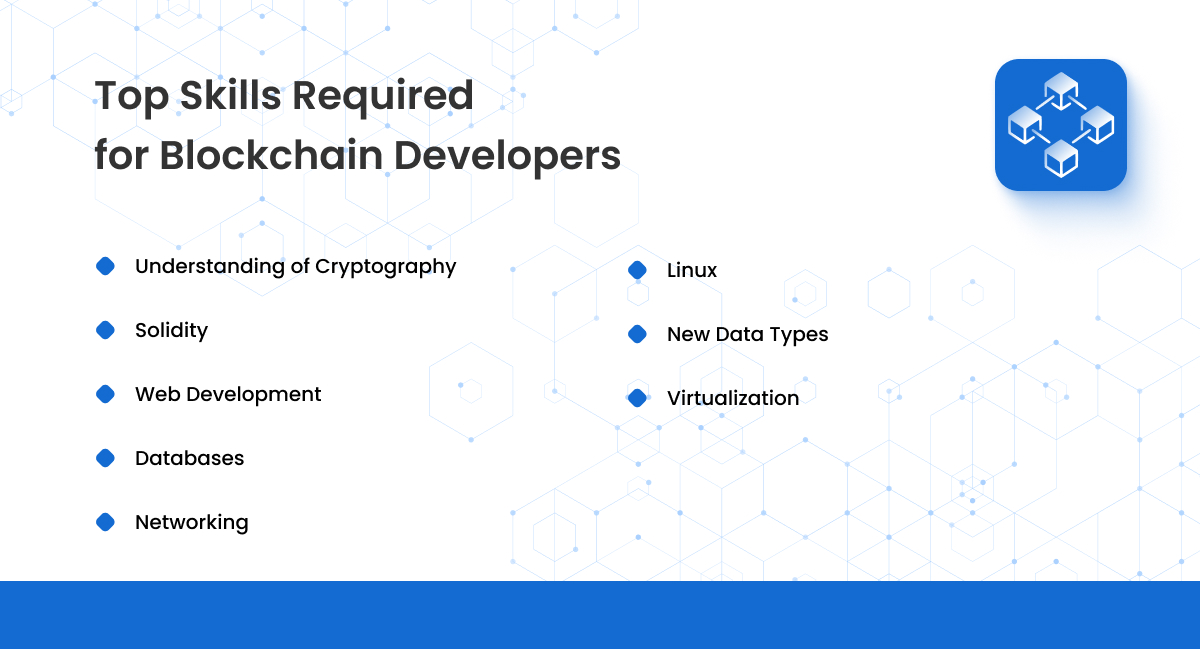 top skills required for blockchain developers