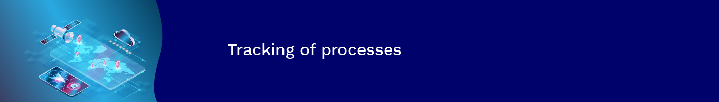 tracking of processes