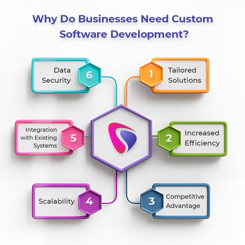why do businesses need custom software development
